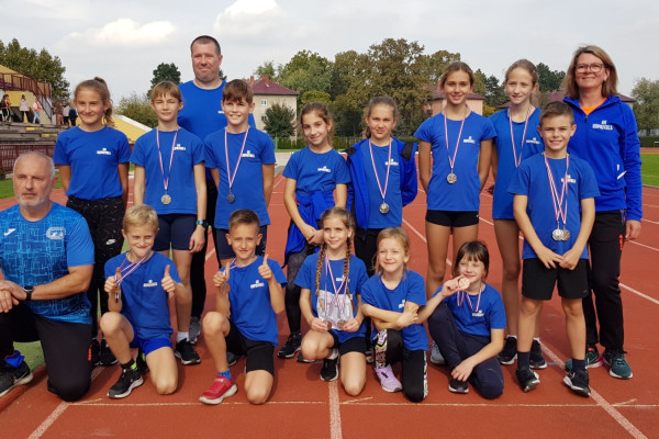 Na pojedinačnom prvenstvu Hrvatske atletske lige sjever osvojeno 13 medalja