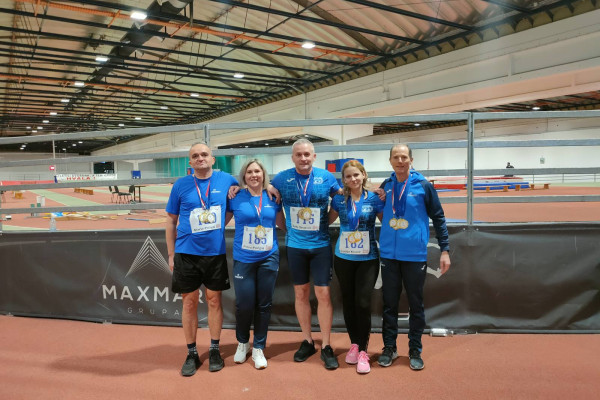 Naši veterani osvojili 16 medalja na 16. Otvorenom dvoranskom veteranskom atletskom PH