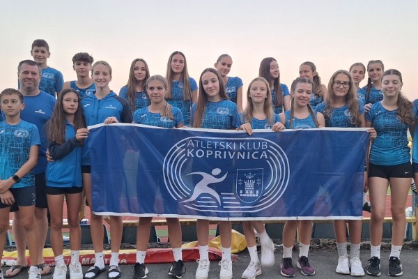 VELIKI USPJEH KOPRIVNIČKE ATLETIKE