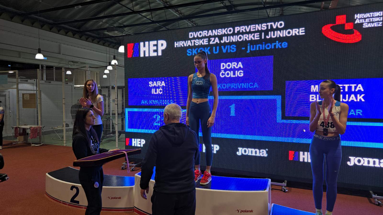 Dora juniorska prvakinja Hrvatske u skoku u vis