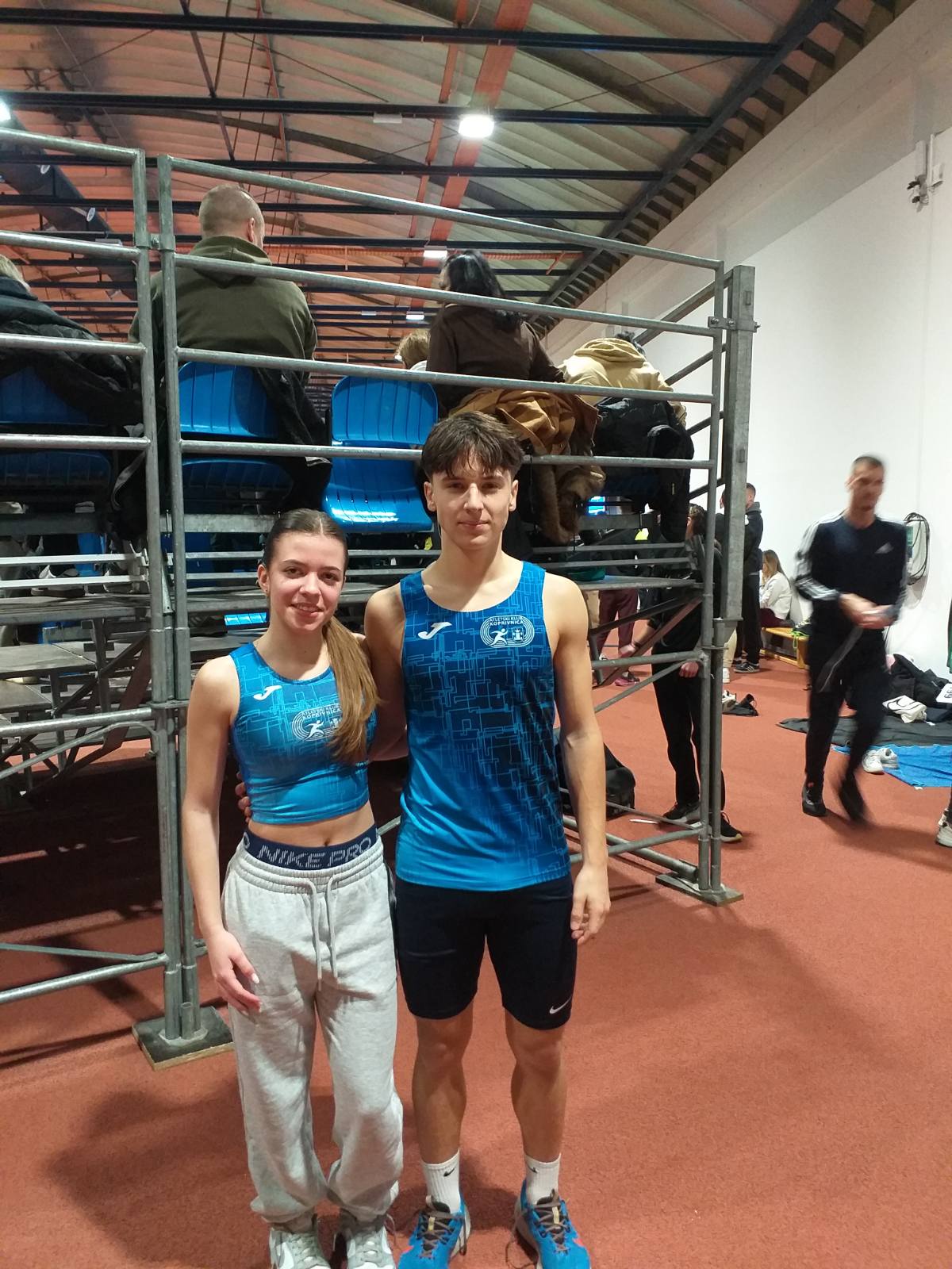 Sara i Petar nastupili na Otvorenom prvenstvu Zagreba u dvorani