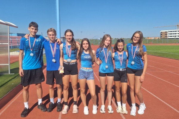 Atletičari AK Koprivnica osvojili 6 medalja na pojedinačnom prvenstvu HALS-a u Čakovcu