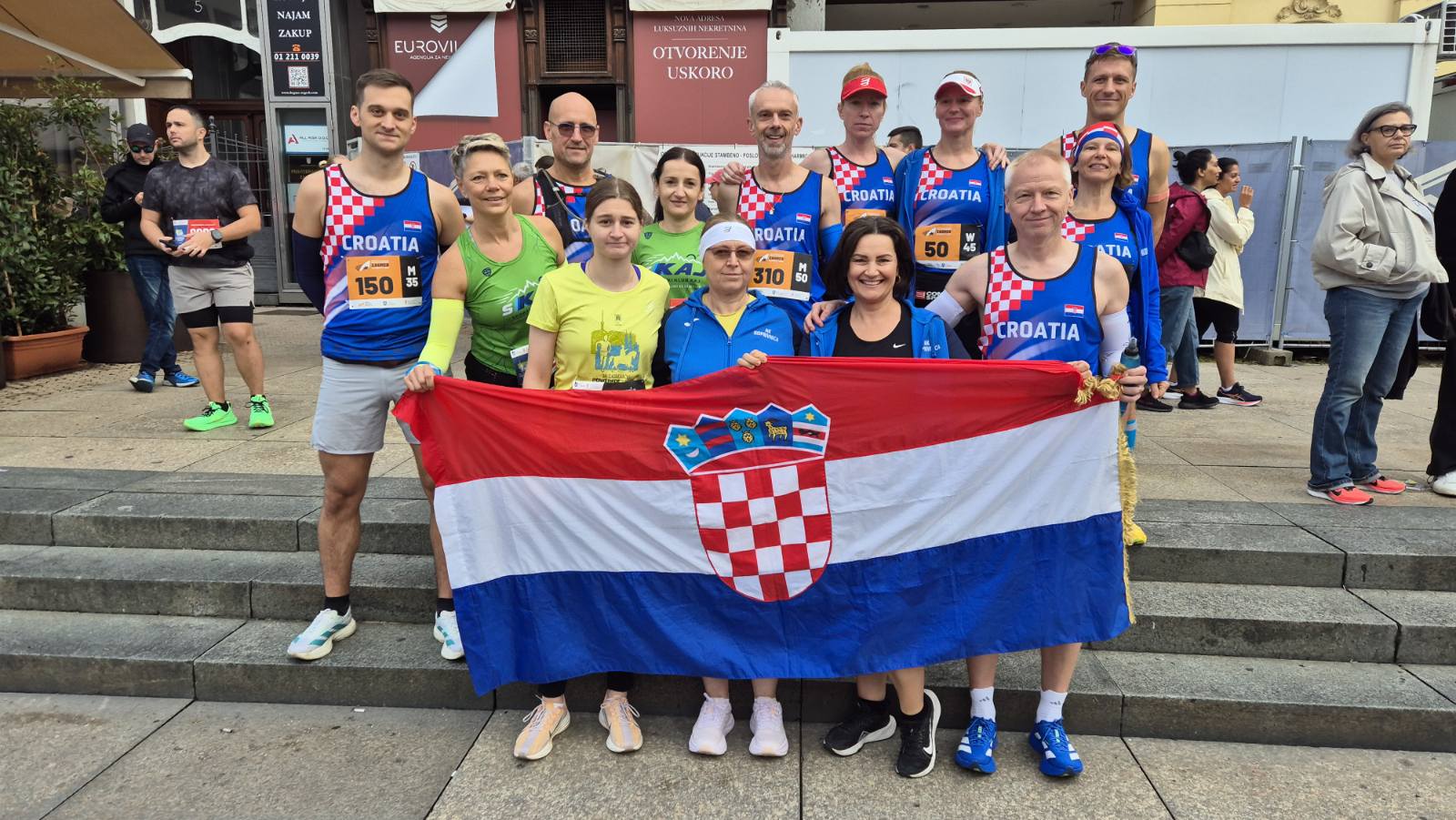 Odličan nastup veterana i seniora na 34. Zagrebačkom maratonu