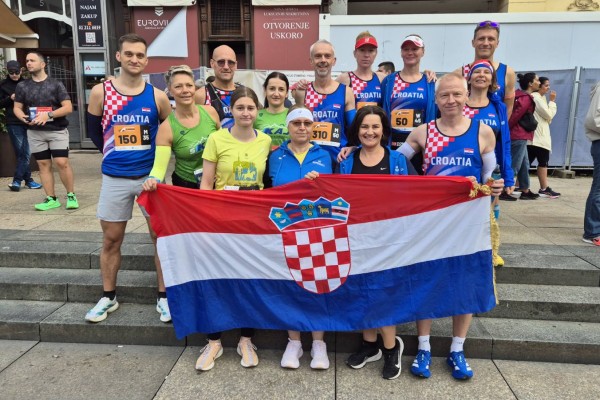 Odličan nastup veterana i seniora na 34. Zagrebačkom maratonu